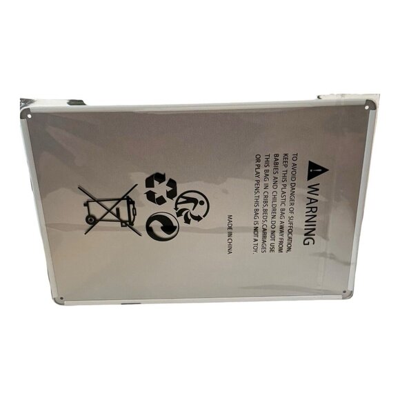 Welcome to our Firepit Tin Sign; Wall Decor for Porch, Patio, Deck & Firepit - Picture 2 of 2